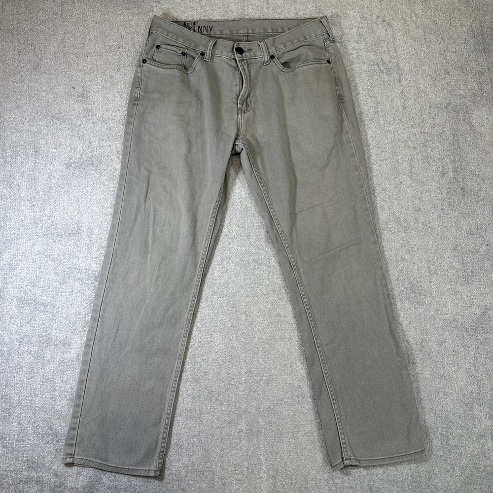 Bull Head Dillion Skinny Gray Jeans 33‎ W x 30 L
